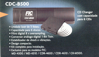 DISQUETEIRA FIC MODELO CDC-B500